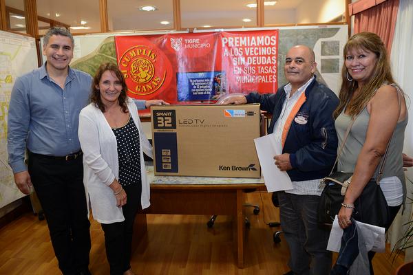 «Si Cumplís, Ganás» premió a un vecino de Don Torcuato