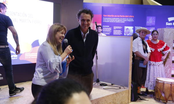 En la Feria del Libro, San Martín presentó la 2º edición del Festival Martín Fierro