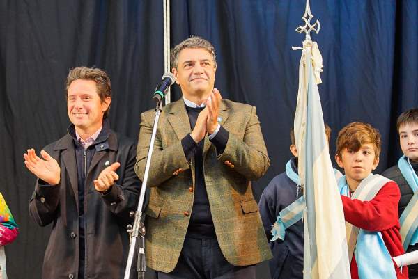 Promesa a la bandera en Vicente López