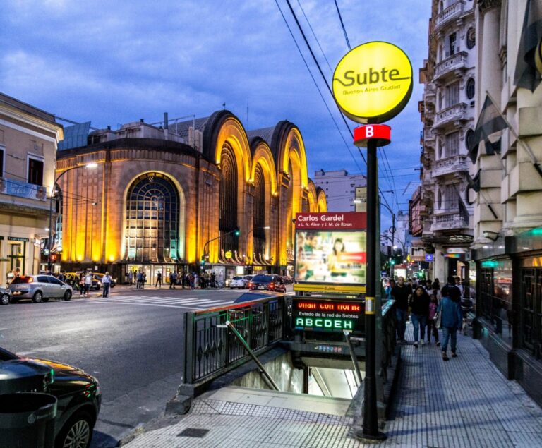 POR OBRAS, CIERRA ESTE LUNES LA ESTACIÓN CARLOS GARDEL DE LA LÍNEA B