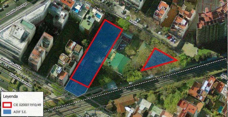 REMATARÁN UN TERRENO LINDERO A LA ESTACIÓN MINISTRO CARRANZA