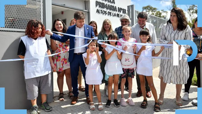 KICILLOF LIDERA LA CONSTRUCCIÓN DE ESCUELAS EN BUENOS AIRES EN LAS ÚLTIMAS DÉCADAS