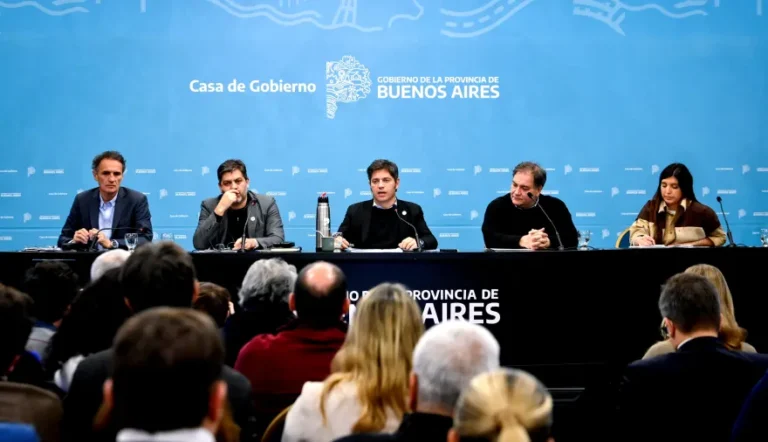 KICILLOF ACTIVA UN ESCUDO CONTRA EL “SUPER NIÑO”: CONFERENCIA, ANUNCIOS Y MESA INTERMINISTERIAL