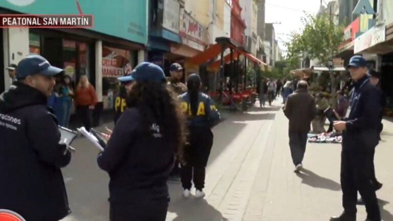FUERZAS FEDERALES REALIZAN UN INÉDITO OPERATIVO DE CONTROL MIGRATORIO EN EL CENTRO DE ROSARIO