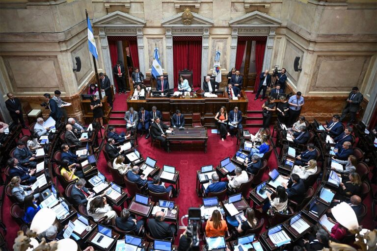 SENADO: LA CASA ROSADA NO QUIERE CAMBIOS EN EL RIGI, PERO BULLRICH AVANZARÍA PARA LOGRAR CONSENSOS