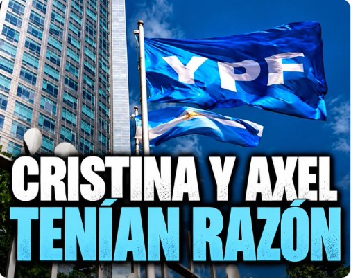 YPF: LA JUSTICIA DE NUEVA YORK ANULÓ LA CONDENA MILLONARIA Y EL FALLO RESPALDA LA POSICIÓN QUE DEFENDIERON CRISTINA KIRCHNER Y AXEL KICILLOF!