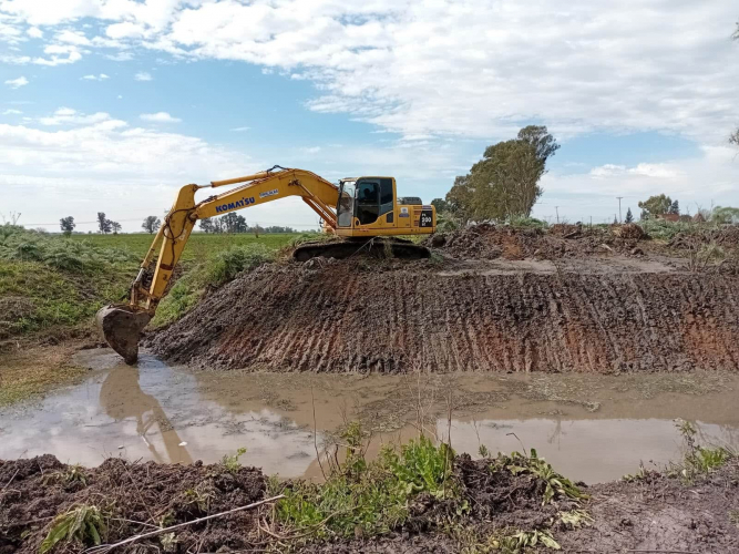 LA PROVINCIA FINALIZÓ TRABAJOS HIDRÁULICOS EN ARROYOS Y DESAGÜES